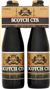 Scotch CTS set van 4 flesjes á 0,25 liter Scotch CTS set van 4 flesjes á 0,25 liter